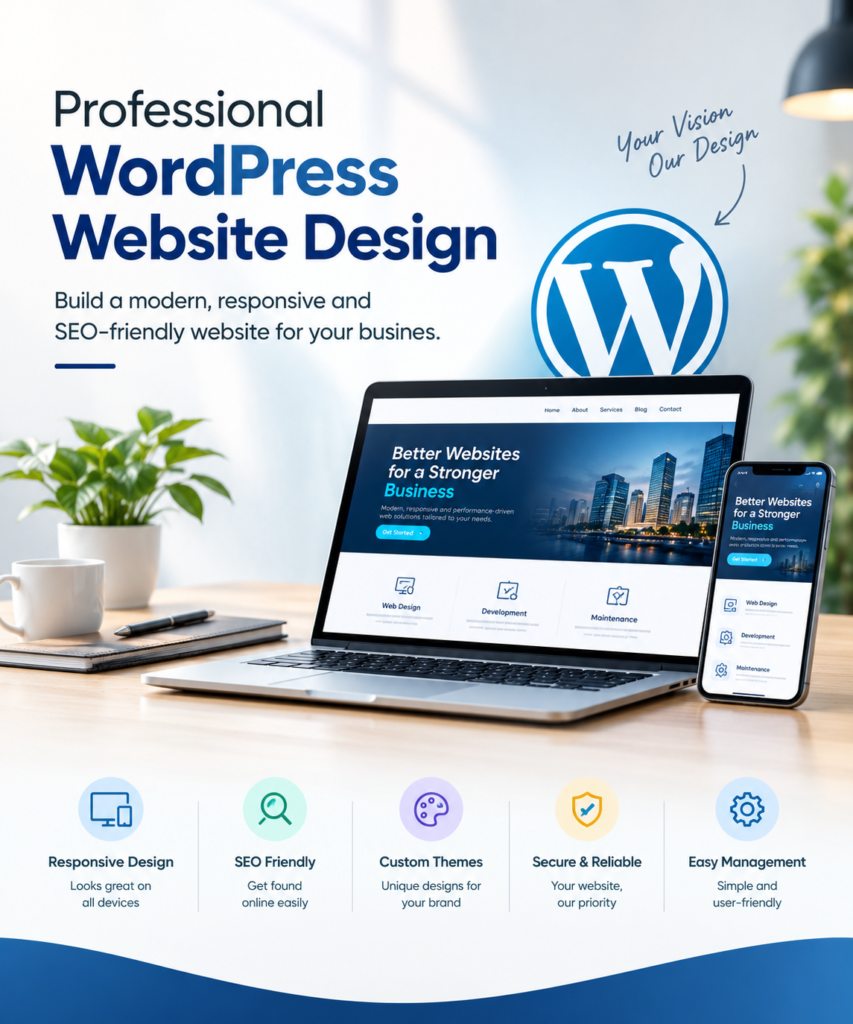 Professional WordPress website design services in Mumbai