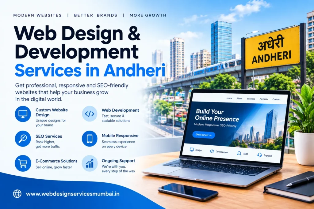 Web design and development services in Andheri for businesses